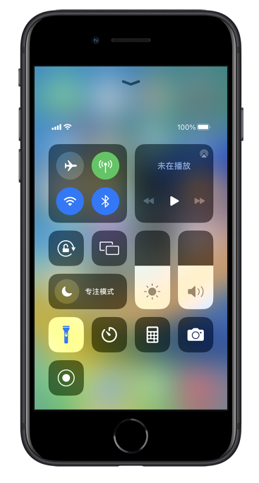 莲花苹果14维修分享苹果iPhone 14 Pro手电筒开启方法 